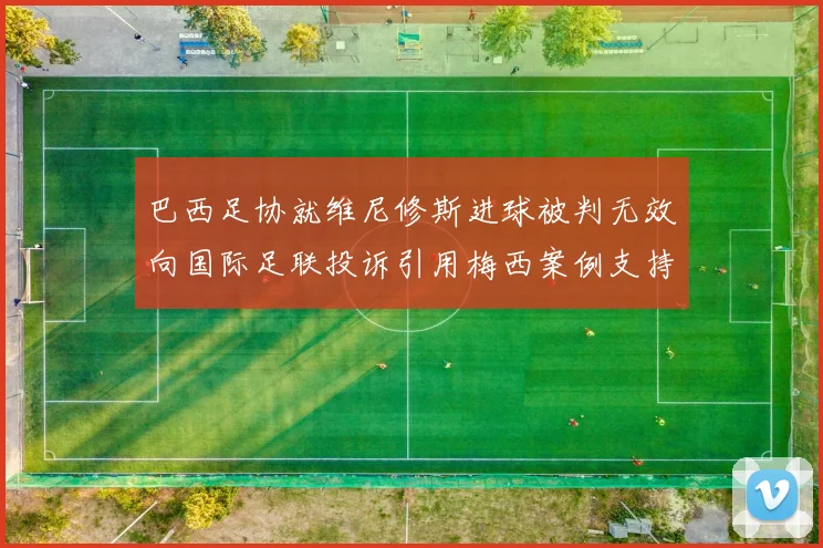 巴西足协就维尼修斯进球被判无效向国际足联投诉引用梅西案例支持